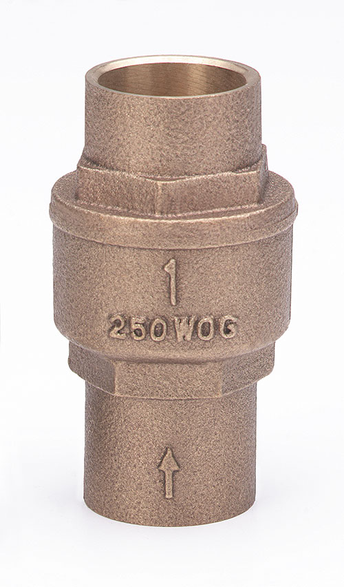 Bronze 3/4 Milwaukee Valve Low Lead Spring Check Valve UP1548T 3/4 Bronze 3/4 Milwaukee Valve Low Lead Spring Check Valve UP1548T 3/4